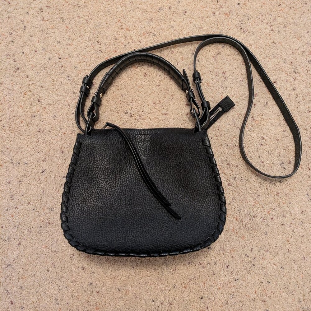 All Saints Mori Top Handle Purse